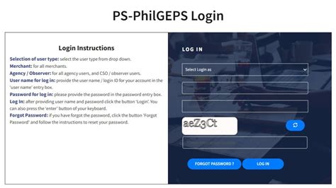 philgeps login